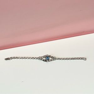 Vintage retro rhinestone bling bracelet